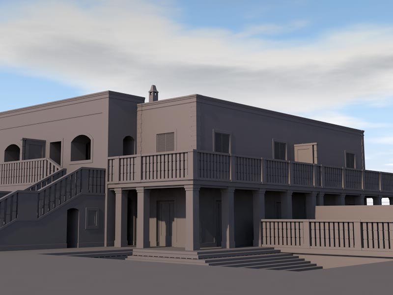 Villa Meravigliosa in 3D con AutoCAD e Maxon Cinema 4D