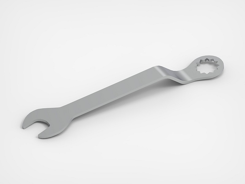 Wrench and spanner in CAD 3D with Solid Edge